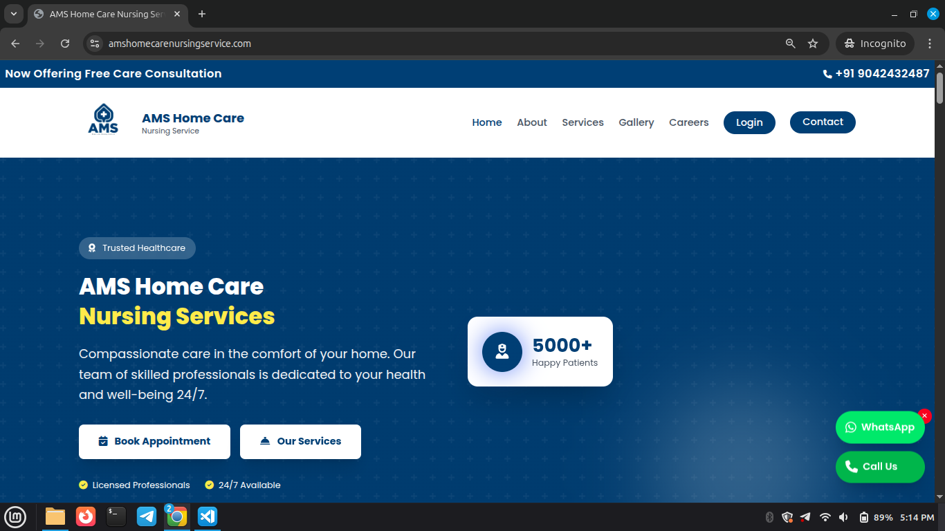 AMS Home Care Nursing Service